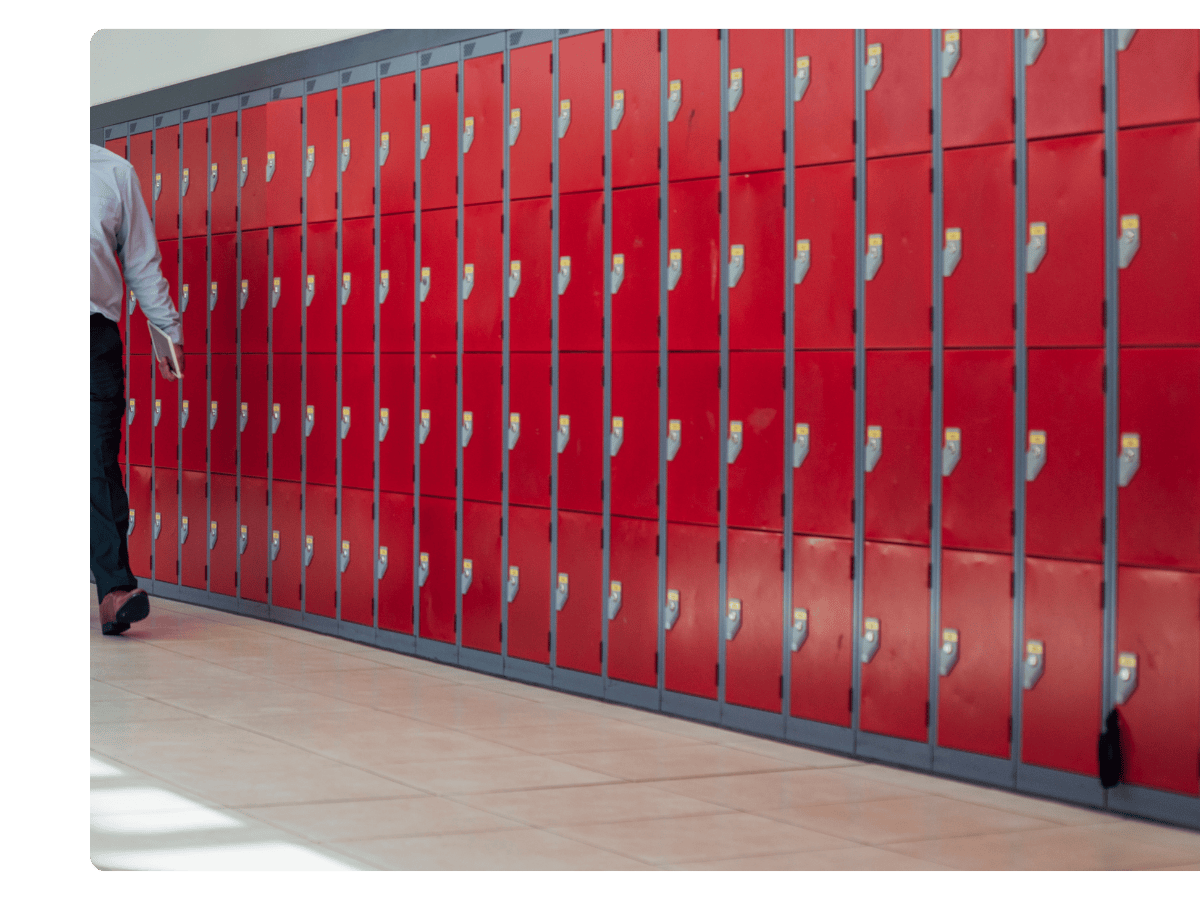 School lockers